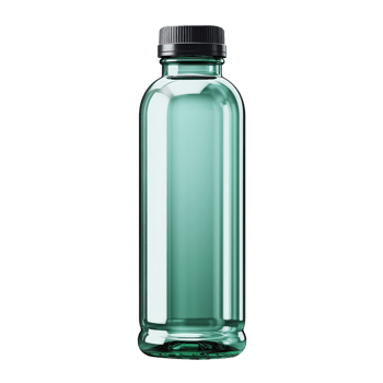 AI generated Reusable water bottle isolated on transparent background png