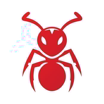 Ant Logo Illustration vector