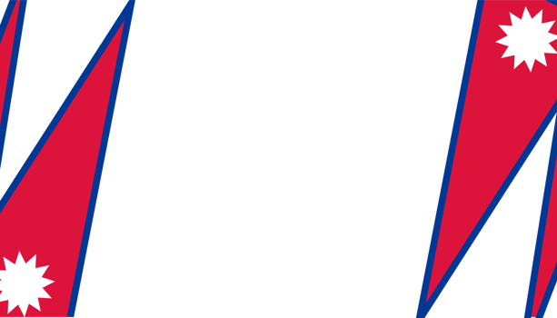 Nepal flag wave png