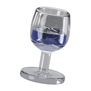 Drink icon on 3d rendering with cartoon style. 3d render new year icon concept png