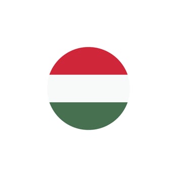 hungary flag icon vector