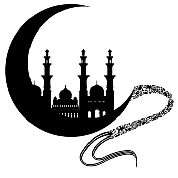 design decoration for Islamic greeting card png