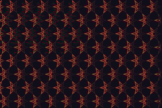 Flat design creative arabesque pattern vector