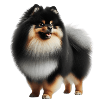 AI generated Adorable Puppy on Transparent Background png