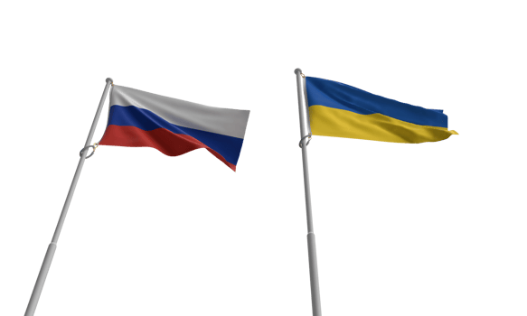 Top view ukraine russian flag waving country war military symbol crisis ukrainian army national politic battle map government concept europa ttack soldier economy international peace usa defense peace png