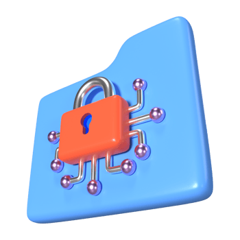 Encryption 3D Illustration Icon png