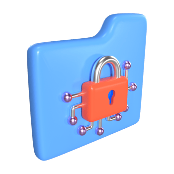 Encryption 3D Illustration Icon png