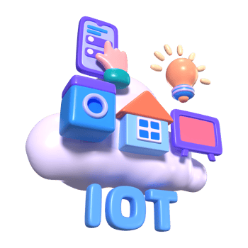 IOT 3D Illustration Icon png