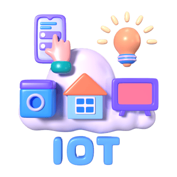 IOT 3D Illustration Icon png