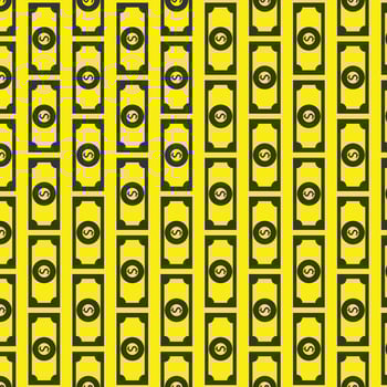 dollar money pattern vector eps 10