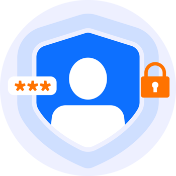 user protection modern icon illustration png