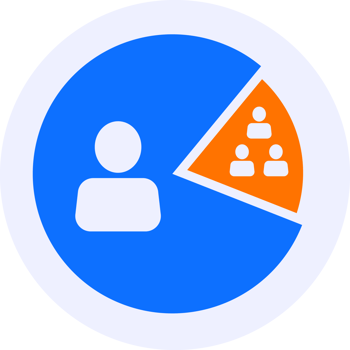 winning market share modern icon illustration png