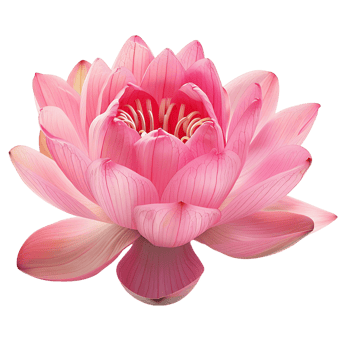 AI generated Serene Lotus Flower Clipart png
