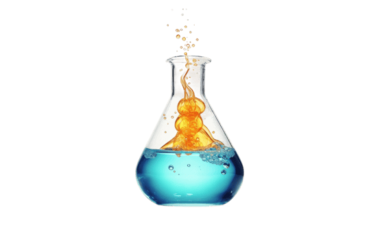Reaction Vessel Bubbles On Transparent Background png
