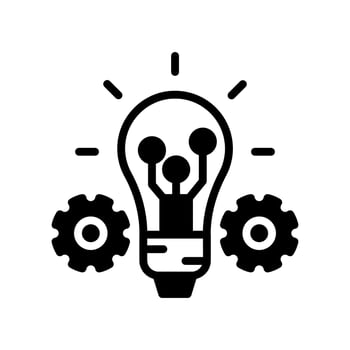 Innovation  icon in vector. Logotype vector