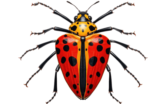 AI generated Lantern Bug On Transparent Background. png