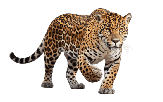 AI generated Jaguar Elegance On Transparent Background. png