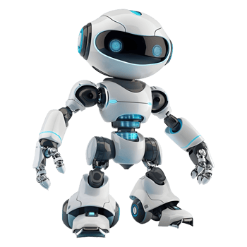 AI generated 3D Rendering of a Modern Robot on Transparent Background - Ai Generated png