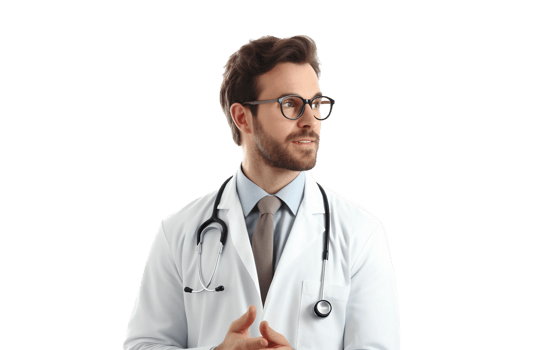 AI generated Positive Health Consultation On Transparent Background png
