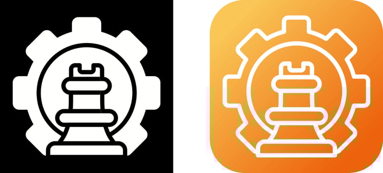 Data Strategy Vector Icon