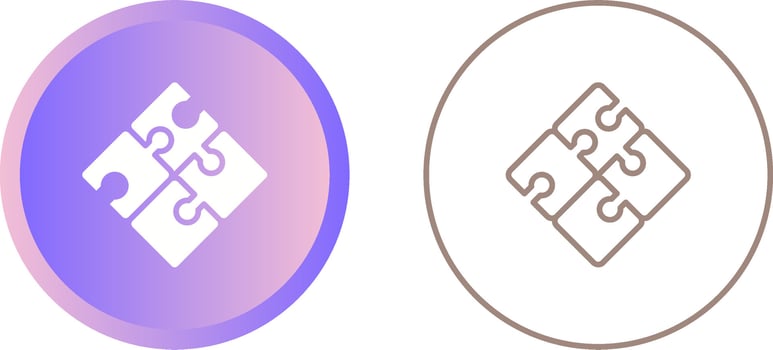 Jigsaw Vector Icon