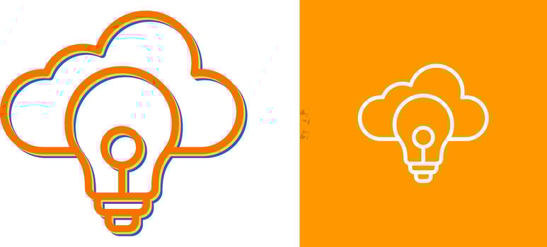 Cloud Strategy Vector Icon