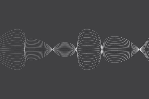 Minimal abstract line futuristic tech background. Vector digital art banner design