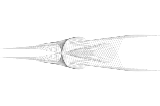 Minimal abstract line futuristic tech background. Vector digital art banner design
