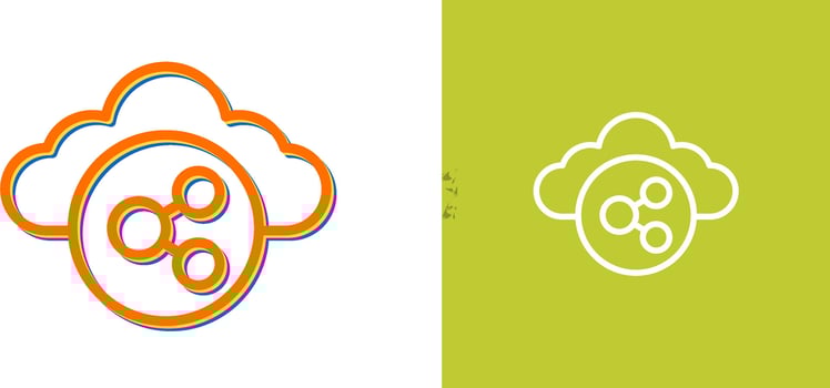 Cloud Computing Vector Icon