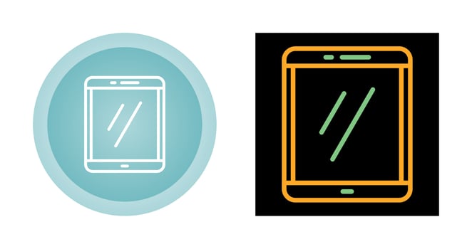 Tablet Vector Icon