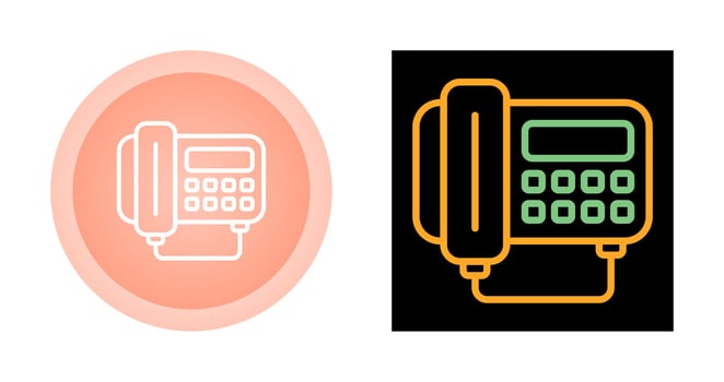 Fax Vector Icon