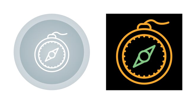 Compass Vector Icon