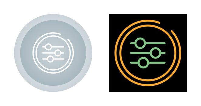Equalizer Vector Icon