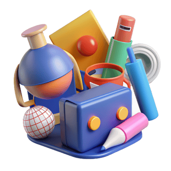 School and education icons element set. Minimal education concept. back to school. png