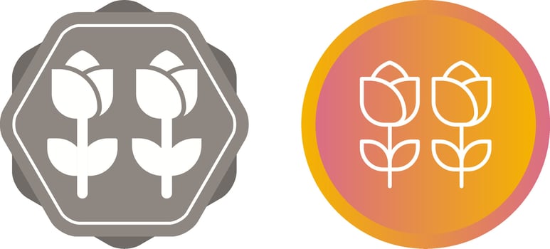 Roses Vector Icon
