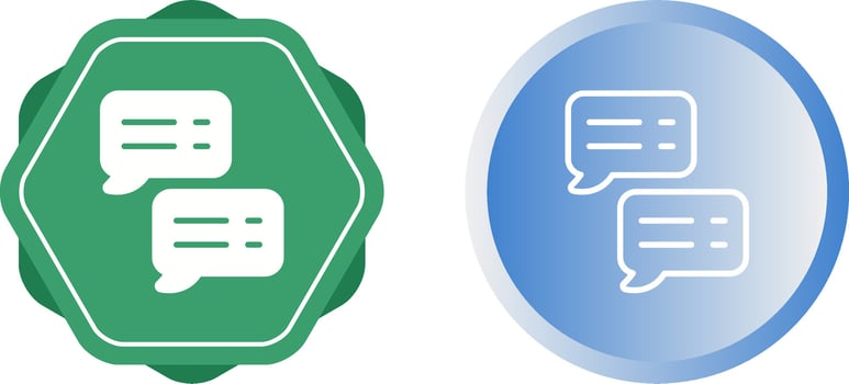Chat Bubble Vector Icon