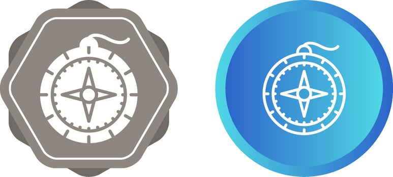 Compass Vector Icon