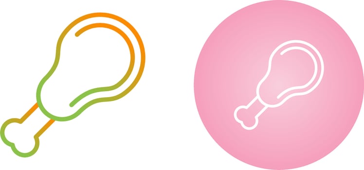 Chicken Vector Icon