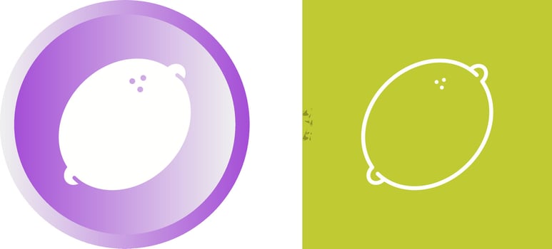 Lemon Vector Icon