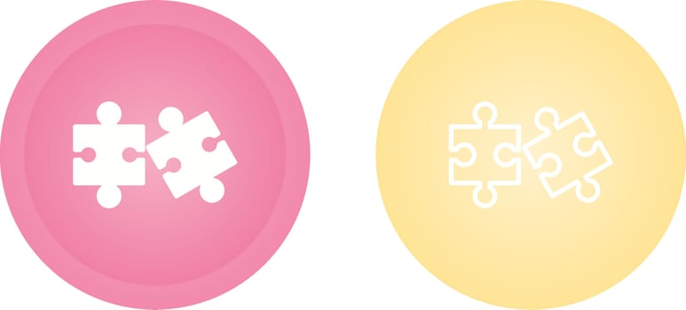 Puzzle Game Vector Icon