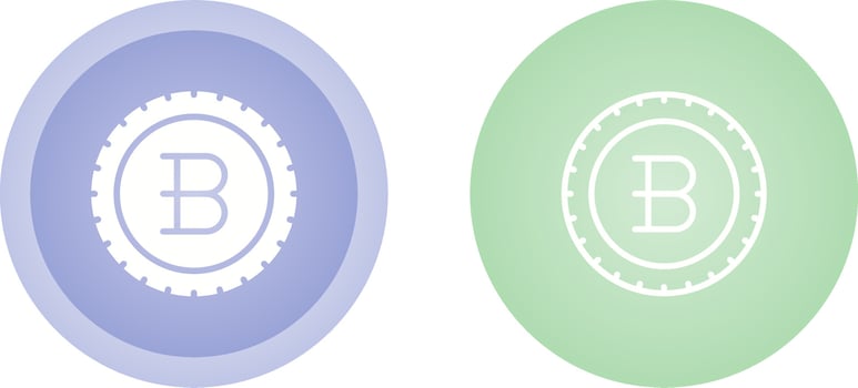 Unique Two Icons Set vector