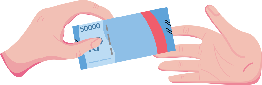Hand Paying Cash png