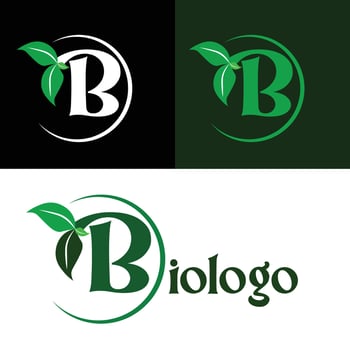 Bio Organic logo Design vector