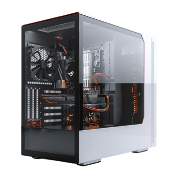 AI generated 3D Rendering of a Gaming PC on Transparent Background - Ai Generated png