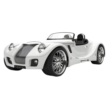 AI generated 3D Rendering of a Luxury Car on Transparent Background - Ai Generated png