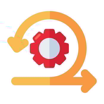 Creative design vector of agile methodology