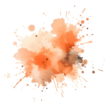 Abstract Splash Ink Blot Colors Watercolors png