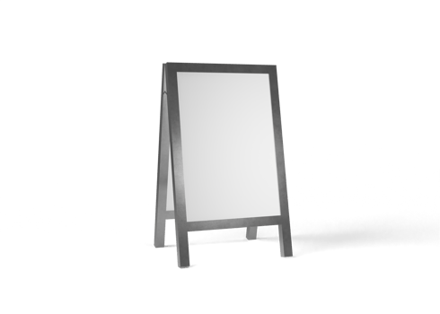Stand banner mockup png