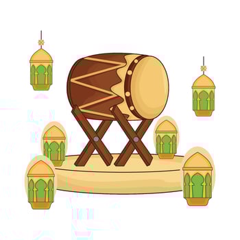 illustration of bedug vector