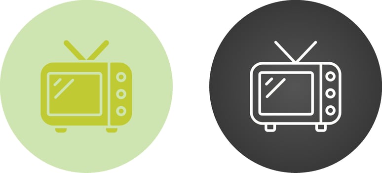 Television Vector Icon